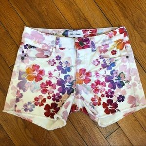 DL1961 Lucy cutoff shorts